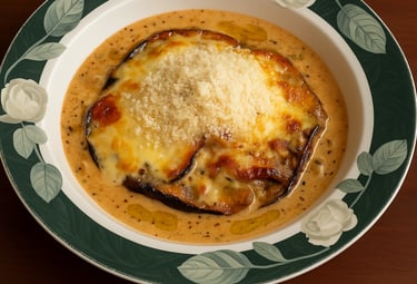 lasagna de berenjena forno rosso