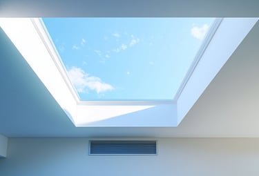 cleaning skylights for a clear view in cape coral