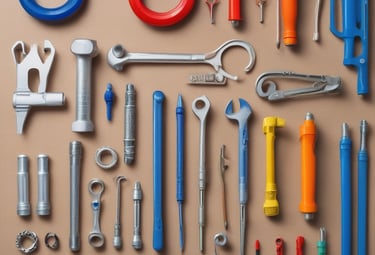 A happy plumber shaking hands with a satisfied customer outside a house.