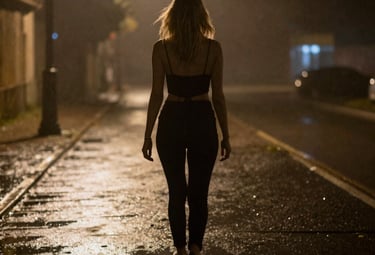 A macro photograph of an old, tarnished silver key resting on a dark charcoal velvet surface. The lighting is soft and moody, with muted lavender highlights on the metallic edges.