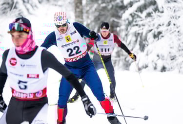 photo ski fond neige