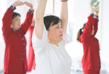 Tai Chi in person training and Tai Chi group practice