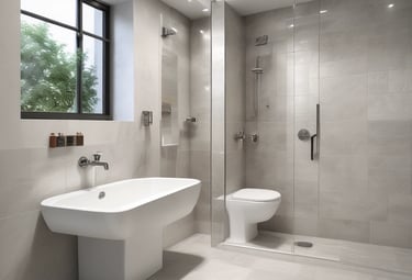 a man riding a skateboard down the side of a ramp