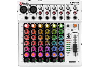 instalação e configuração de mesa para ajustes fino do som