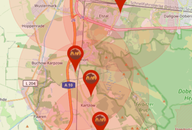 openstreetmap aus der Seite beeintouch.de