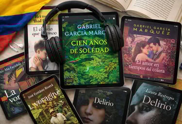 the most popular colombian audiobooks in spanish