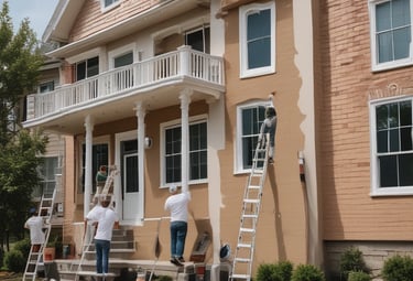 A skilled carpenter working on custom cabinetry.