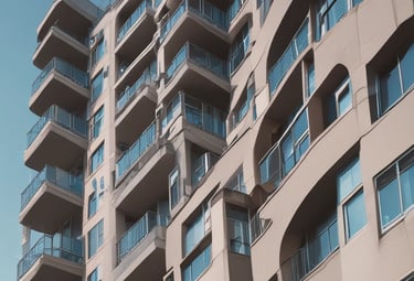 Three individuals are working on a mechanical engine under a sheltered area. One is wearing a blue hard hat and examining the engine closely. There are tools and boxes on the ground nearby, and a red metal bar is attached to the engine for support. Various vehicles including a truck and a motorcycle can be seen in the background.