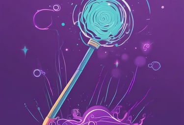 a purple and blue candy lollipoppoppoppoppoppoppoppoppop