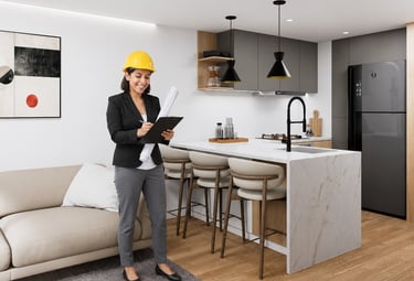 Acompañamiento profesional en recepción de inmuebles