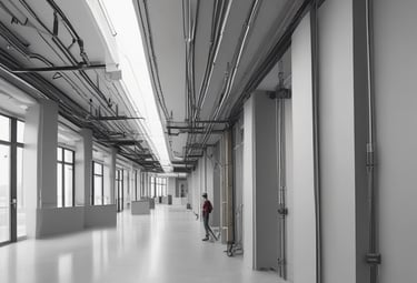 a man riding a skateboard down the side of a ramp