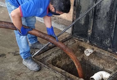 desentupimento de caixa de gordura