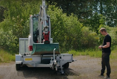 Obsługa Robot Trolley za pomocą bezprzewodowego kontrolera