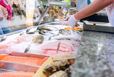 Frischetheke Fleisch und Fisch – Personal Zeitarbeit Einzelhandel CCM Personnel