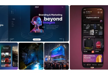 Abstract data network representing the work of Micronox, a leading AI development company in Islamab