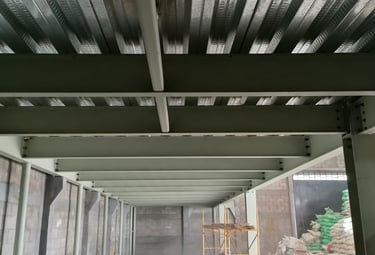 Fabricación de entrepisos metálicos