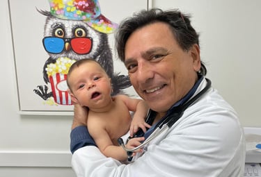 Fairfax pediatric clinic for child healthcare and flu shots.