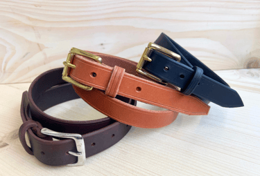 Atelier créatif Genève création ceinture en cuir