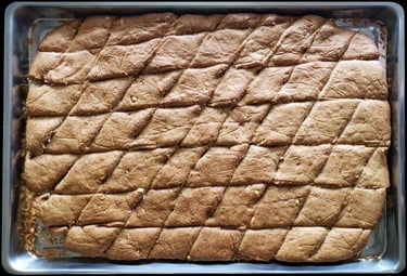 Honey Peanut Butter Breakfast Flatbread