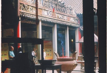 Pagoda in Saigon China Town