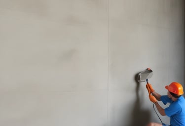 a man riding a skateboard down the side of a ramp