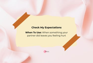 a simple exercise for managing relationship expectations
