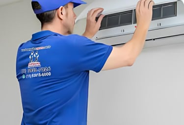 desentupimento de ar-condicionado