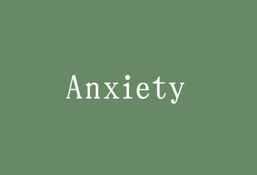 counselling and psychotherapy for Anxiety in children and adults