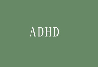 counselling and psychotherapy for ADHD in children and adults
