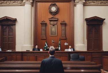 A diverse group of people sitting around a table engaged in a mediation session.