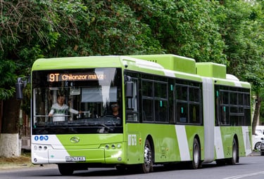 Автобус 9Т, Ташкент