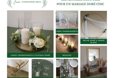 Les articles indispensables sur le thème doré chic