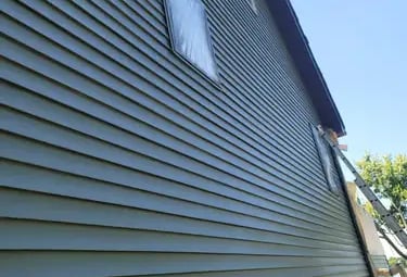 Churubusco Exterior Spray Painting