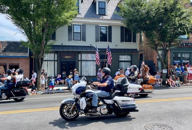 image of Frederick Rd Catonsville during the 4th of July parade
