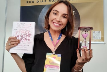 Livro O Poder da Gestão do Tempo - Coautora Elaine Rodrigues
