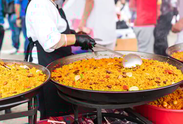 paellas gigantes zaragoza logroño pamplona
