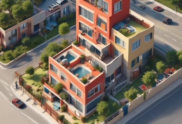 a man riding a skateboard down the side of a ramp