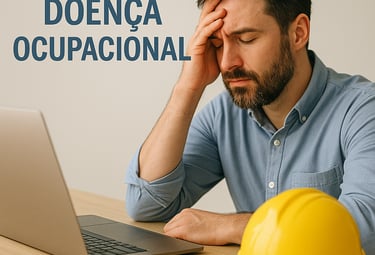 imagem doença ocupacional