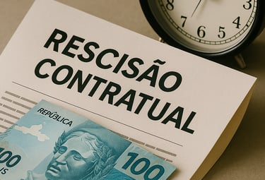 imagem rescisão contratual