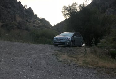 Overnight Camping at 12 Mile Hot Springs