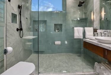 a high end basement bathroom remdel