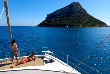 Sardinien Katamaran Segeln