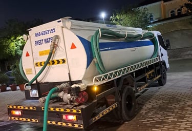 Fresh Normal water Tanker Supply in Dubai