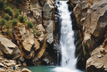 woman holding purple city bicycle