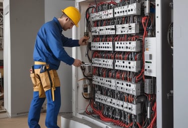 a man riding a skateboard down the side of a ramp