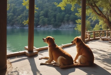 A serene spa area with soft lighting, candles, and a massage table ready for treatment.