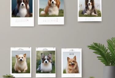 pet and animal themed calendars