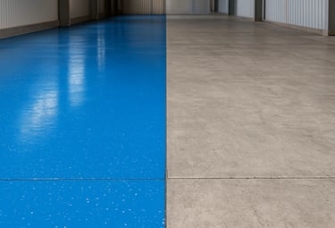 Epoxidharzboden vs. Beton - Was ist besser für die Industrie?