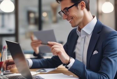 man holding incandescent bulb