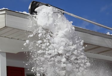 Rooftop Snow Removal Winnipeg Manitoba, Rooftop Snow Removal, Ice Dam Removal in Winnipeg, Home